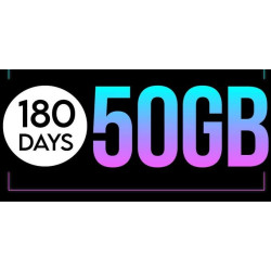 Gói 50Gb/6 tháng - Miễn Phí tháng